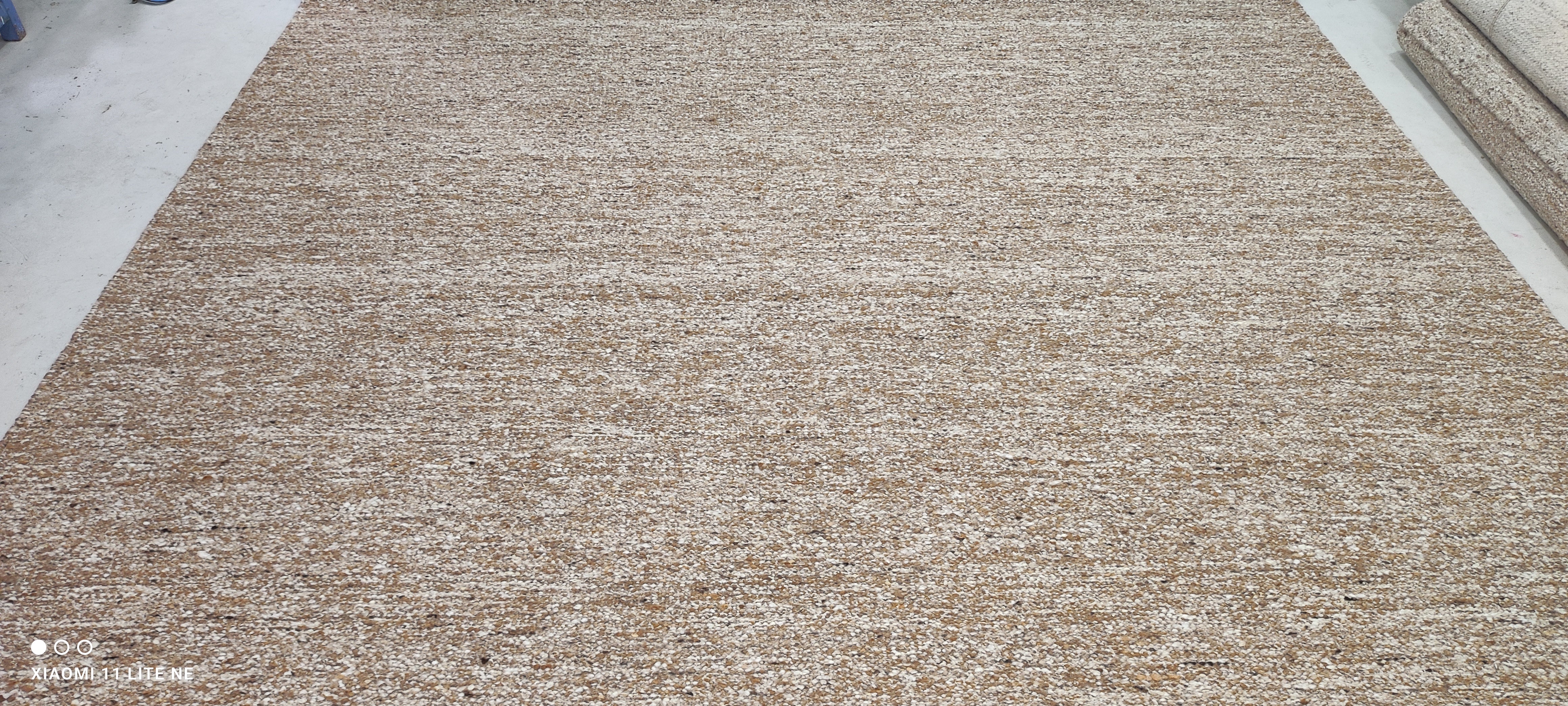 Ali Muhammad Light Brown Handwoven Modern Durrie Rug (Multiple Sizes)
