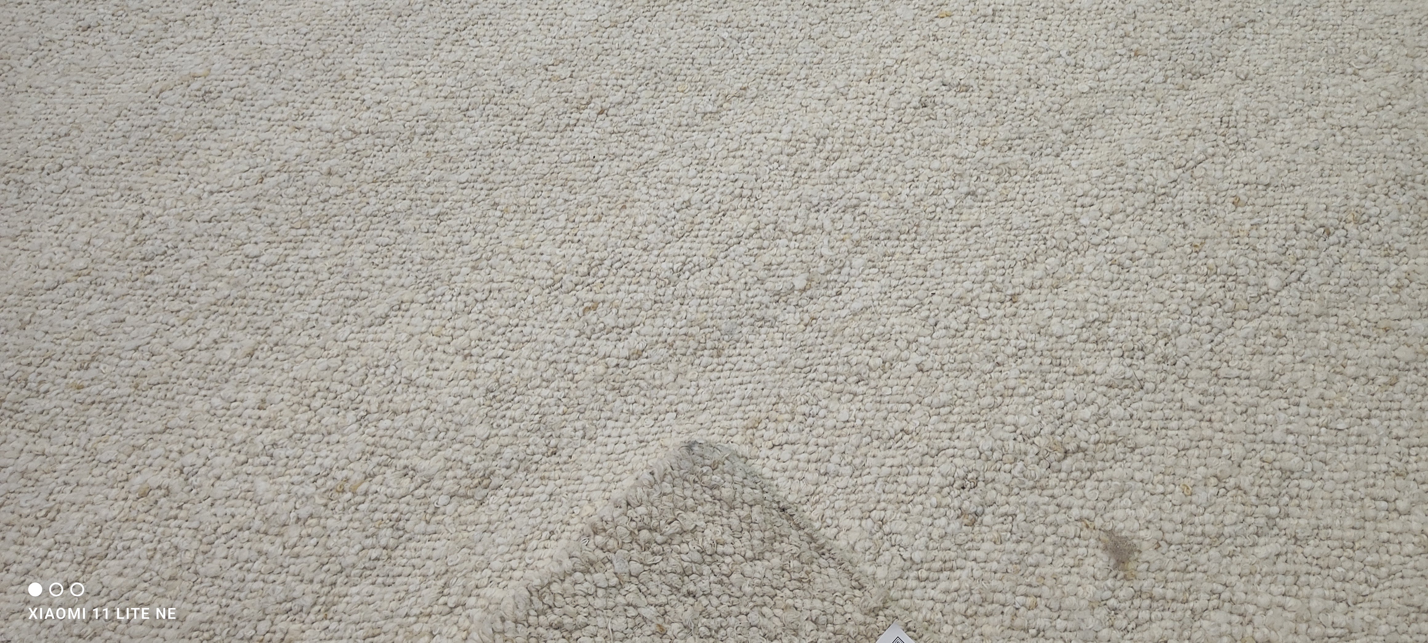 Colman Domingo Cream Handwoven Modern Durrie Rug (Multiple Sizes)