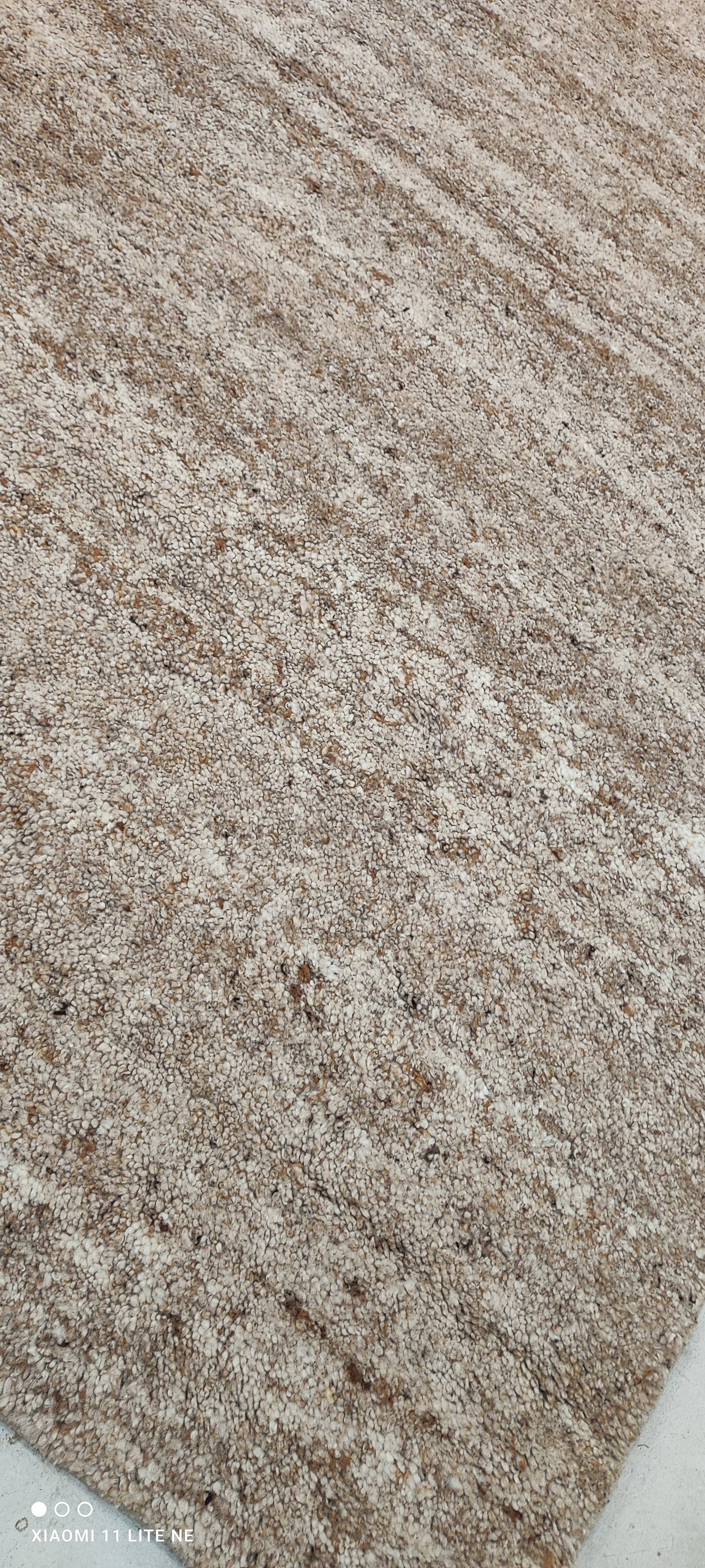 Ashtray Brown Handwoven Modern Durrie Rug (Multiple Sizes)