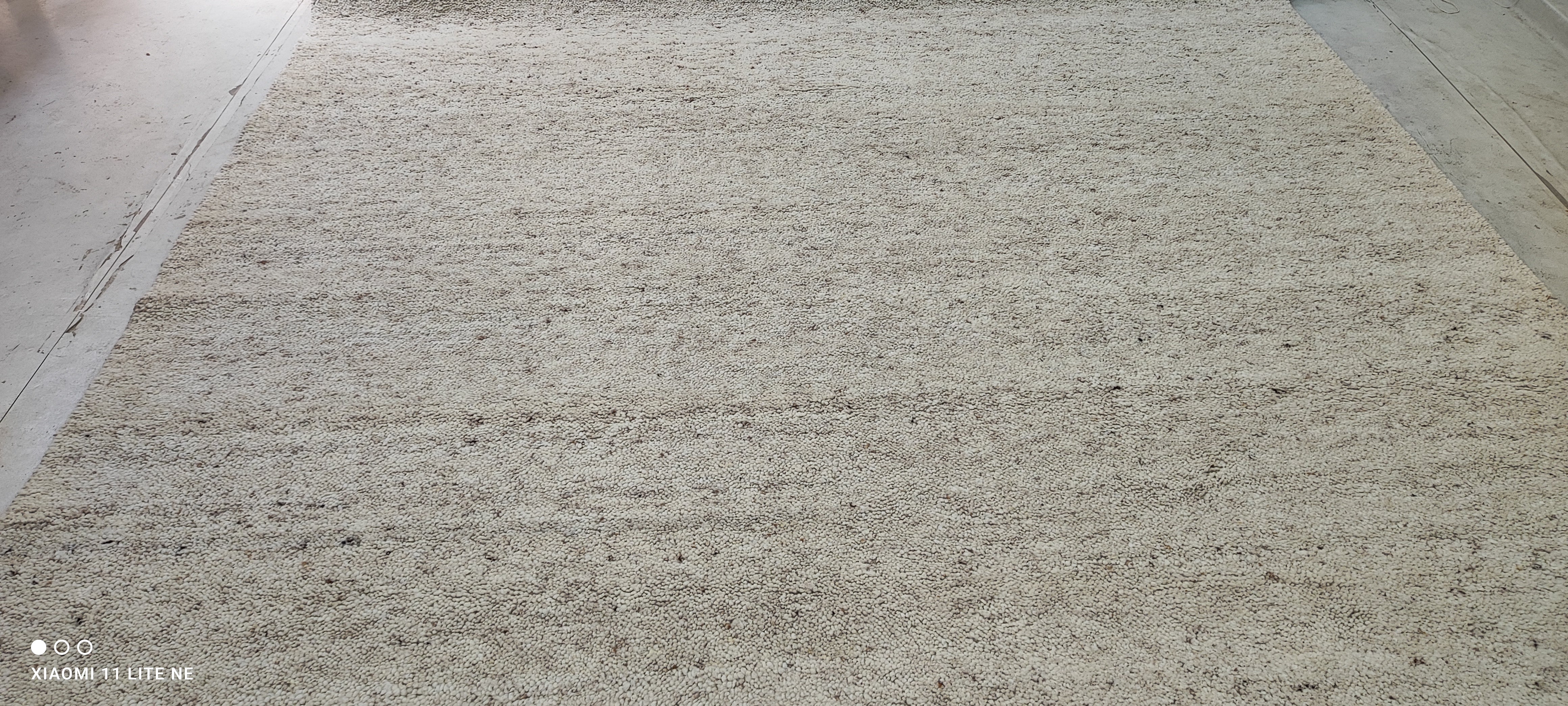 Fezco Grey Handwoven Modern Durrie Rug (Multiple Sizes)