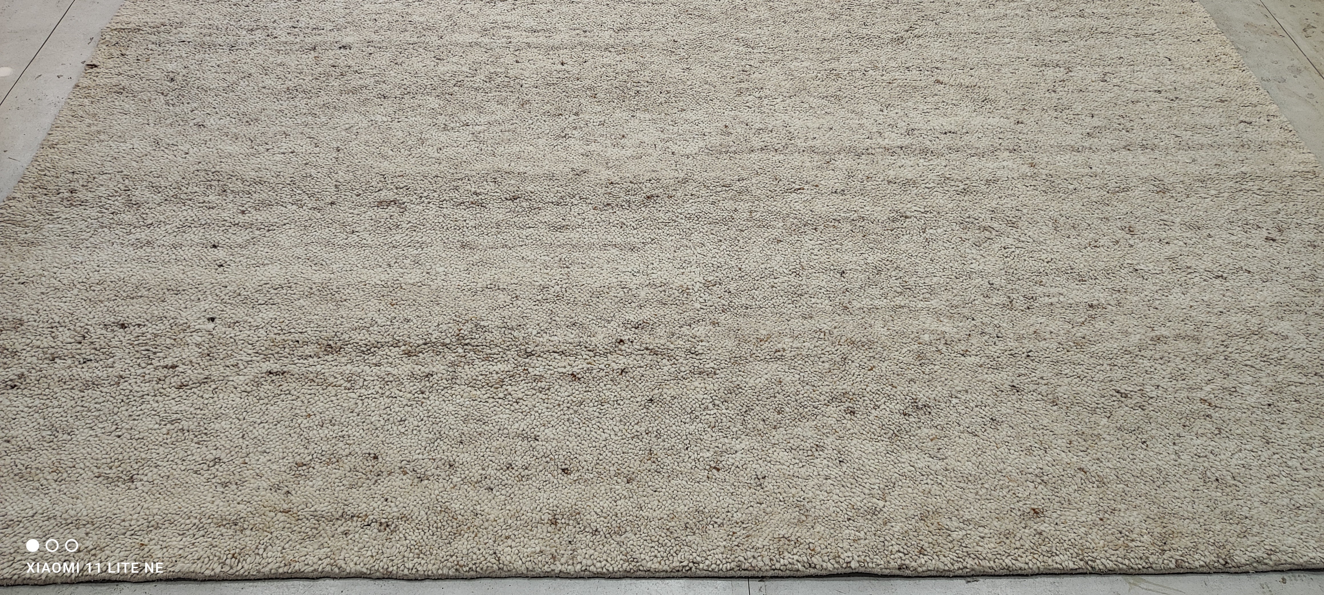 Fezco Grey Handwoven Modern Durrie Rug (Multiple Sizes)