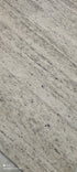 Angus Cloud Grey Handwoven Modern Durrie Rug (Multiple Sizes)