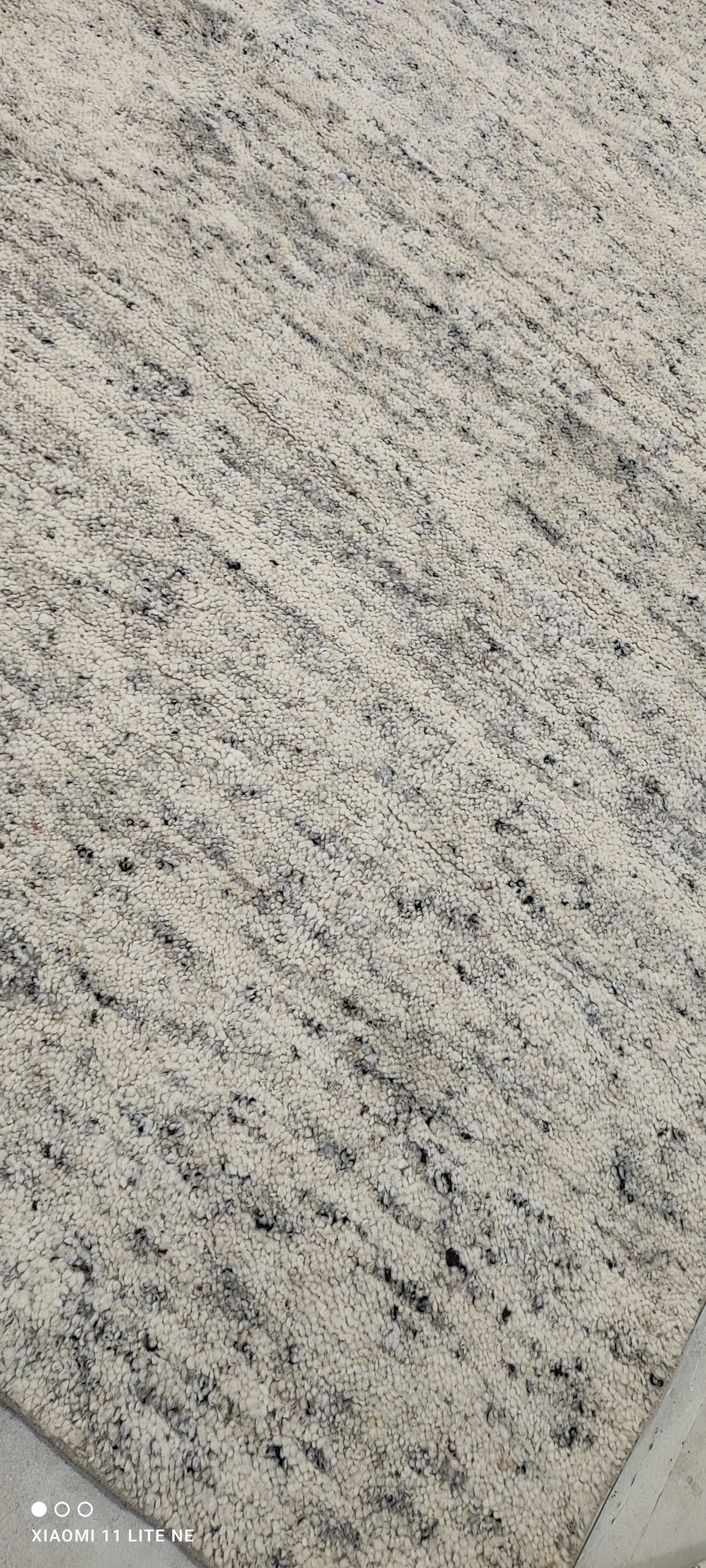 Cal Jacobs Grey Handwoven Modern Durrie Rug (Multiple Sizes)