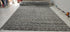 Nate Jacobs Dark Grey Handwoven Modern Durrie Rug (Multiple Sizes)
