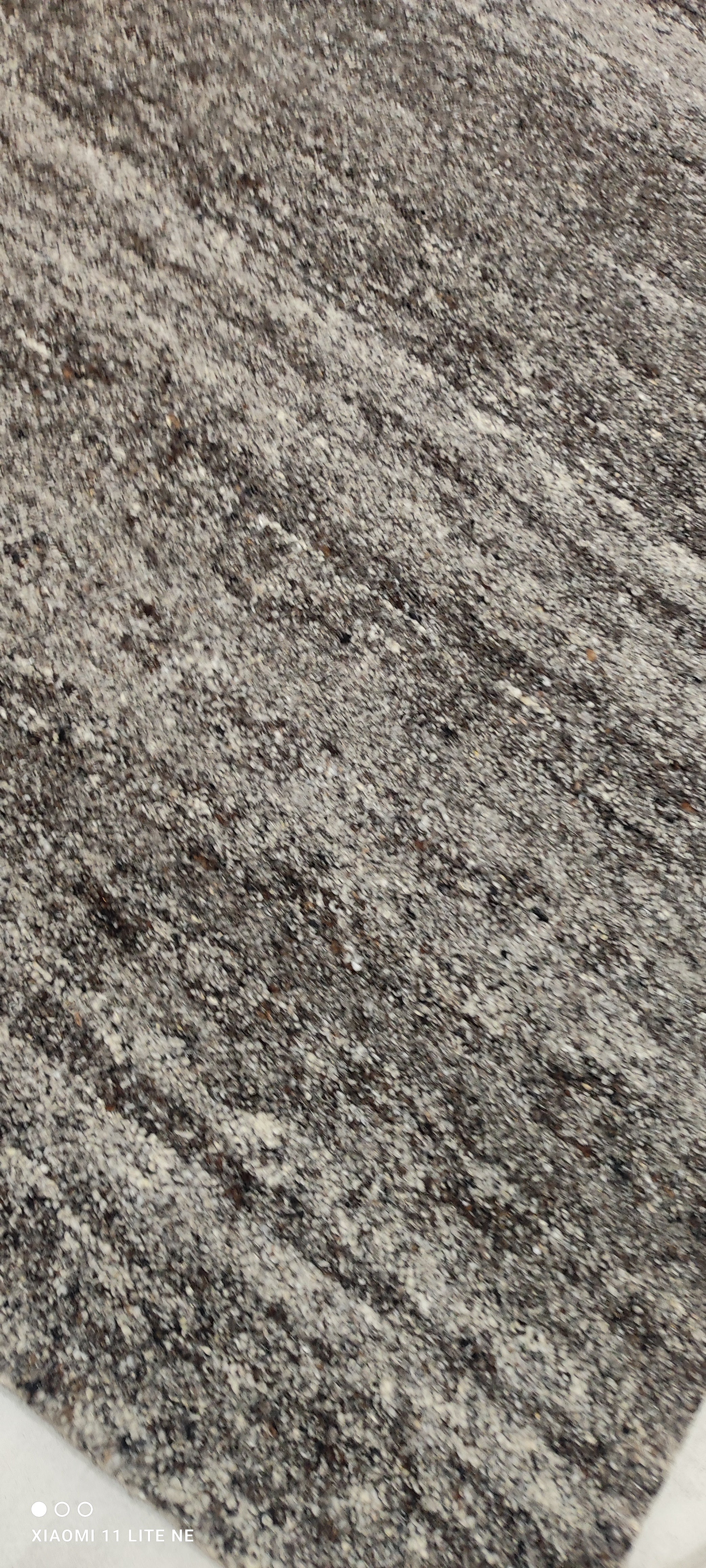 Jacob Elordi Dark Grey Handwoven Modern Durrie Rug (Multiple Sizes)