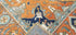 Gia Bennett 10x14 Rust Hand-Knotted Oushak