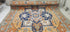 Gia Bennett 10x14 Rust Hand-Knotted Oushak