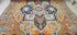 Gia Bennett 10x14 Rust Hand-Knotted Oushak