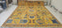 Sophia Rose Wilson 9x12.3 Yellow Hand-Knotted Oushak