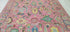Kat Hernandez 7.9x10 Pink Hand-Knotted Oushak