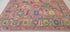Kat Hernandez 7.9x10 Pink Hand-Knotted Oushak