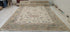 Nika King 9x12.3 Cream Hand-Knotted Oushak