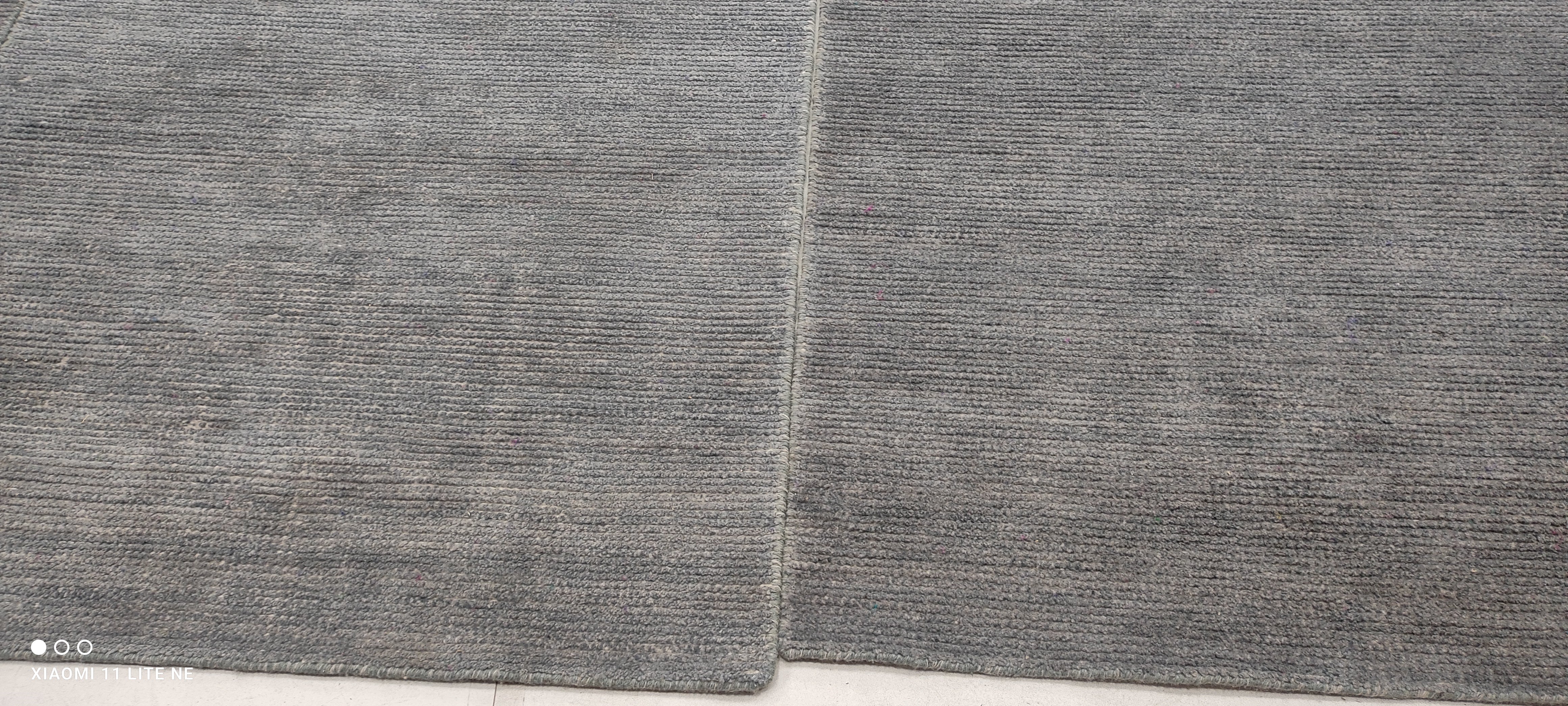 Gordon Ford 3x13.6 Grey Hand-Knotted Modern Style Runner