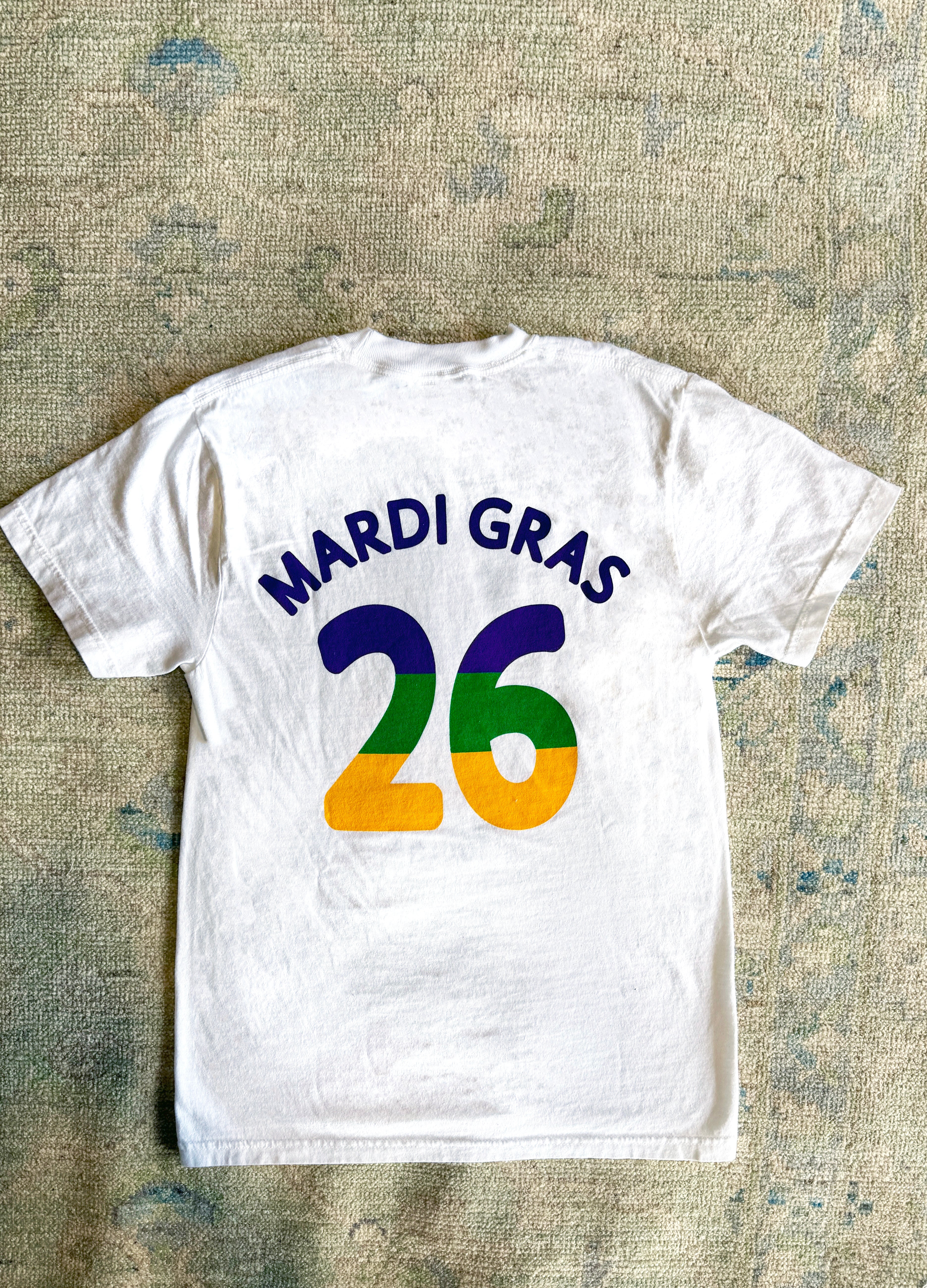Banana Manor 2026 Mardi Gras Commemorative T-Shirt
