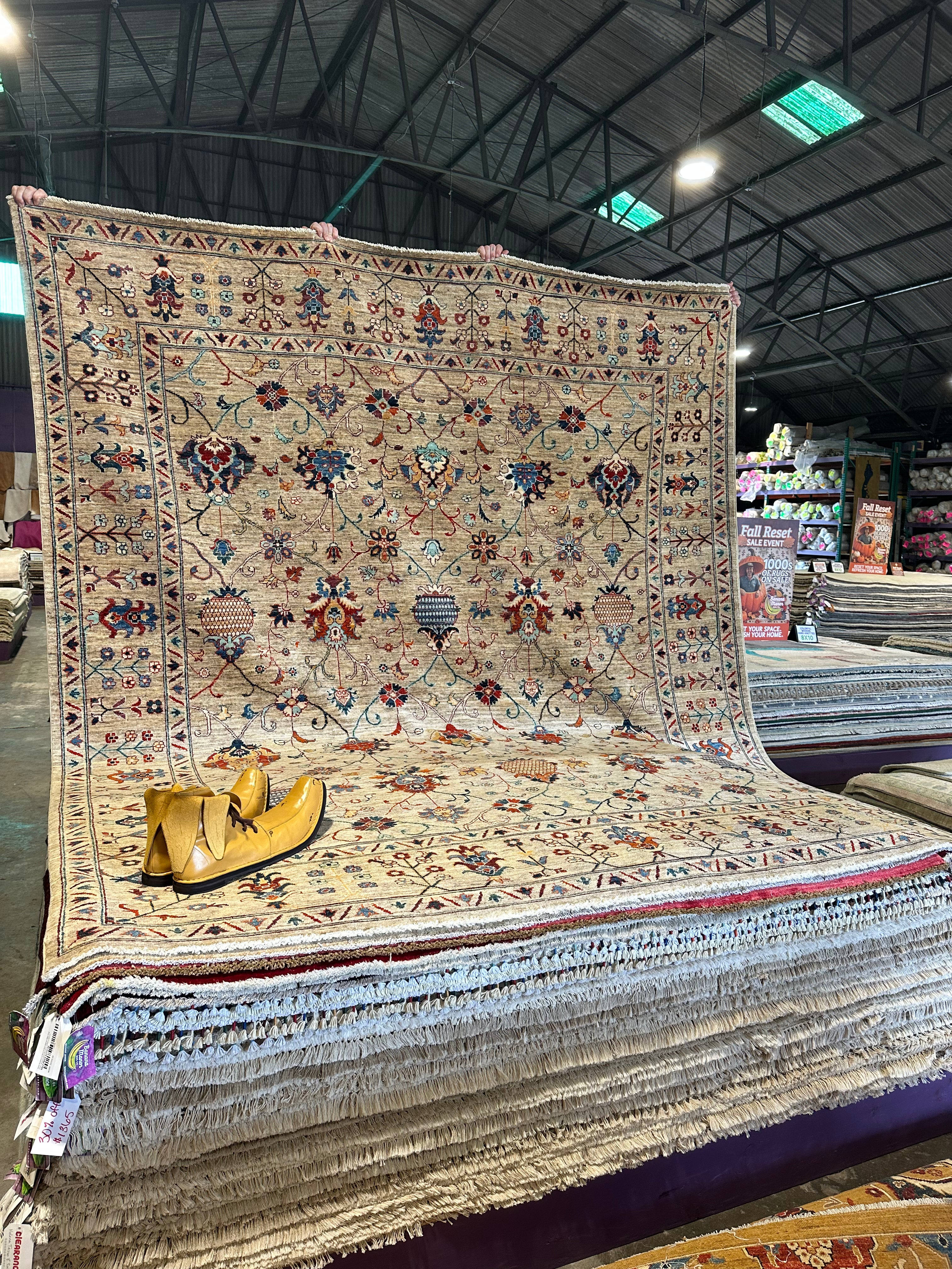 Mandeep Dhillon 8.2x9.9 Afghani Sultani