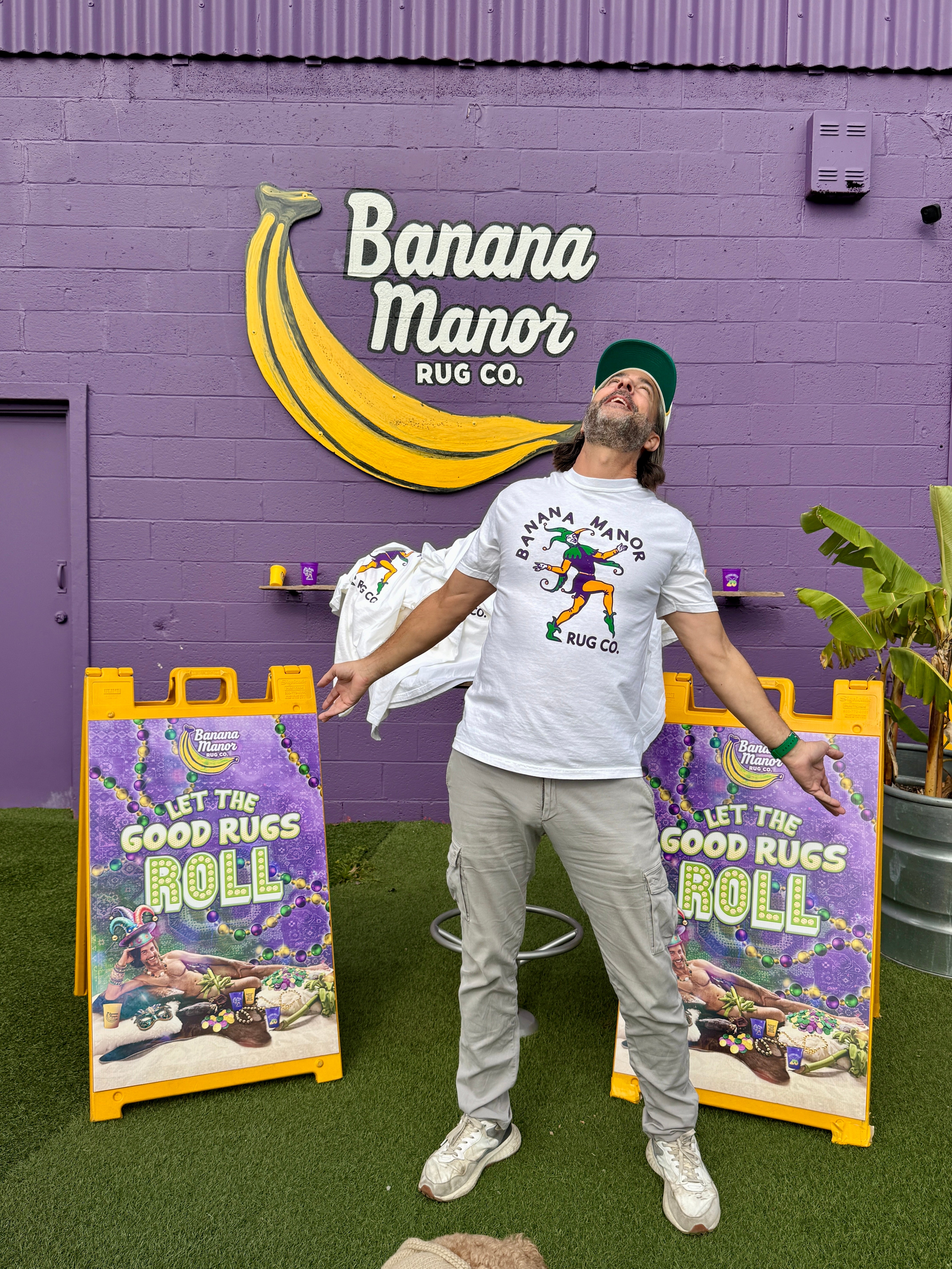 Banana Manor 2026 Mardi Gras Commemorative T-Shirt