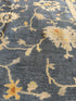 Wayona Lamb 10.3x14 Blue Hand-Knotted Rug