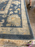 Wayona Lamb 10.3x14 Blue Hand-Knotted Rug