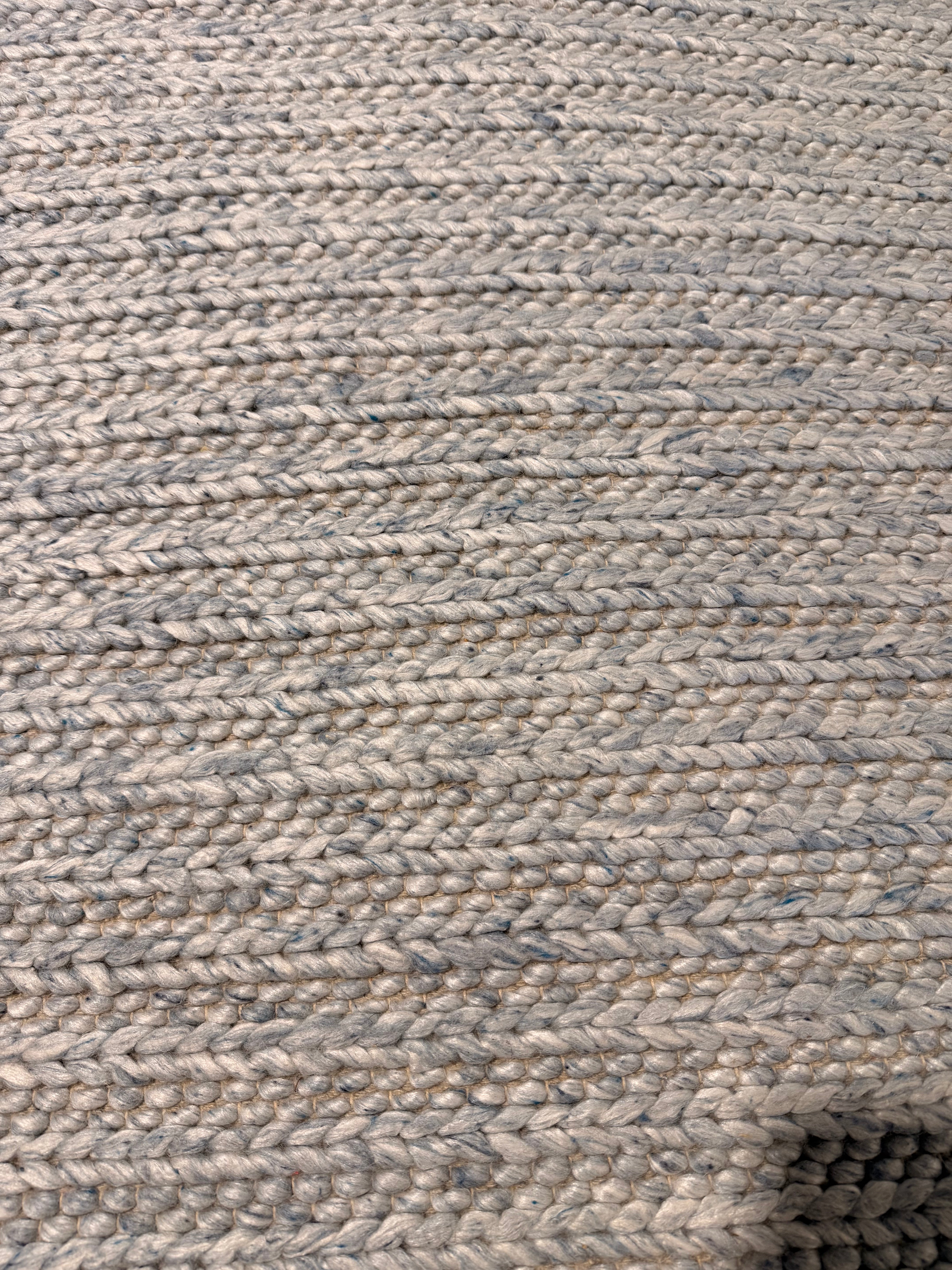 Roman Roy 7.6x10.3 Handwoven Pet Durrie Natural Soumak