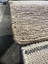 Gloria Stivic 10x14 Lavender Silver Grey Jute Rug