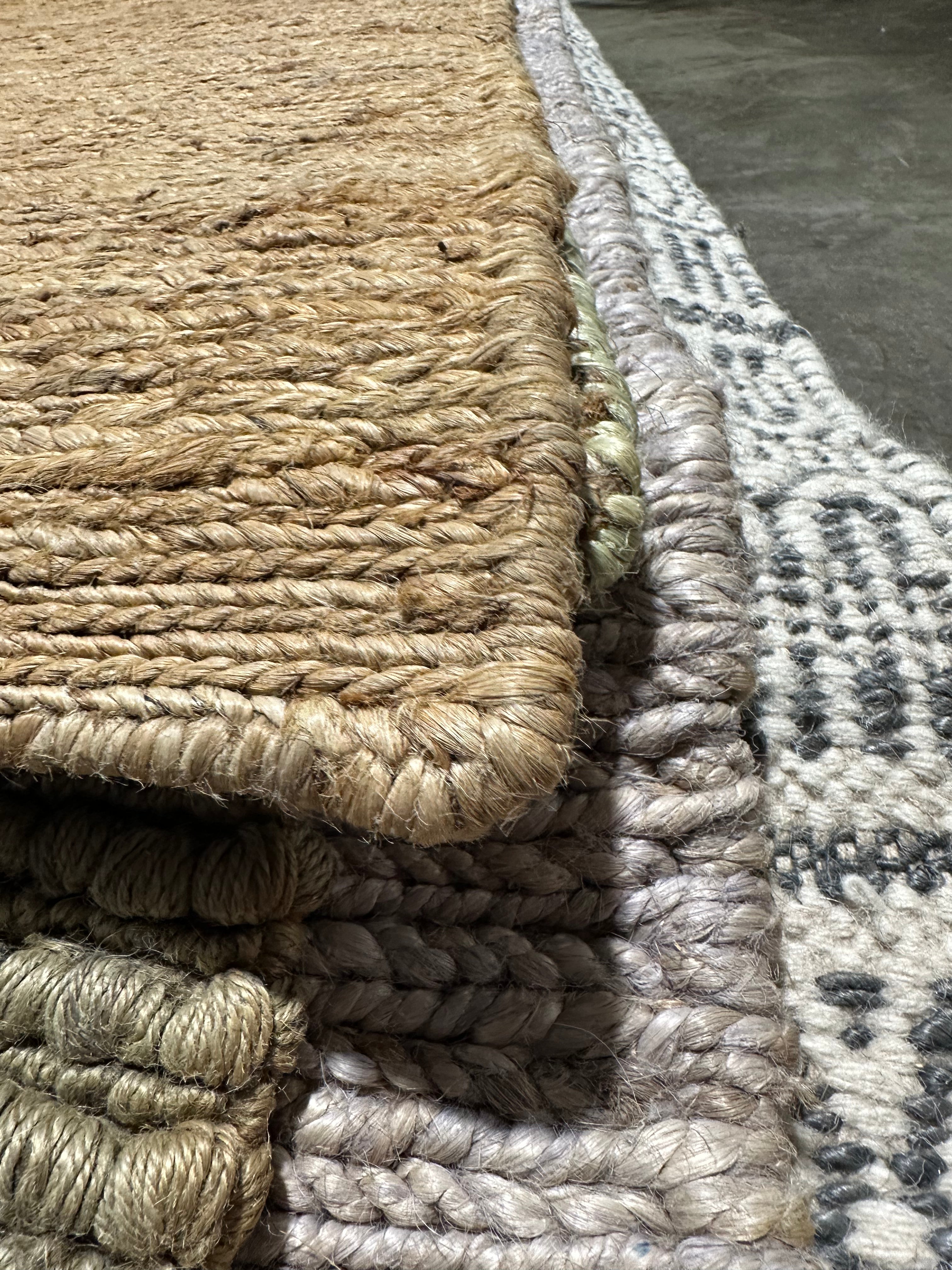 Gaff 10x12.9 Natural Jute Soumak