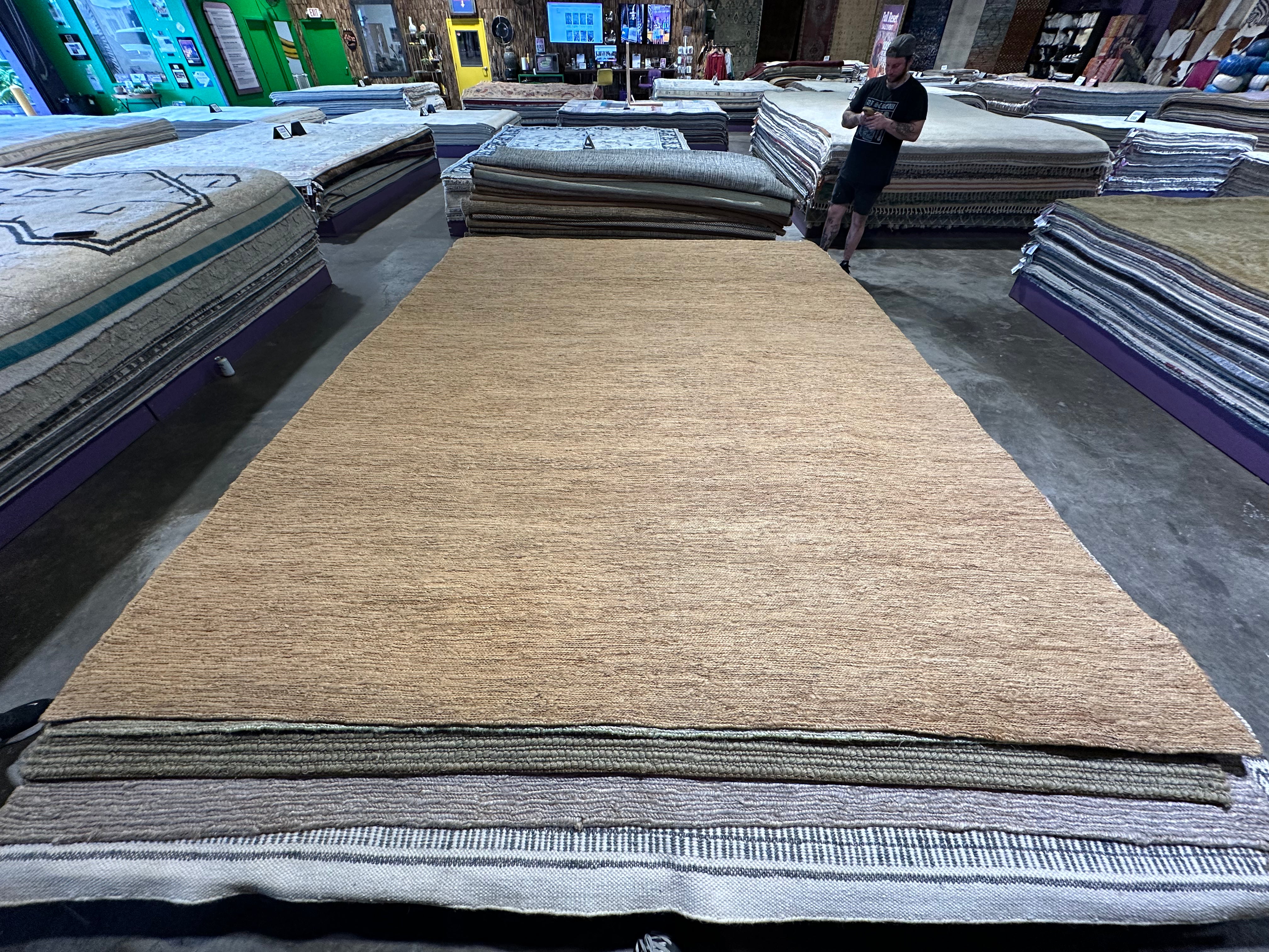 Gaff 10x12.9 Natural Jute Soumak