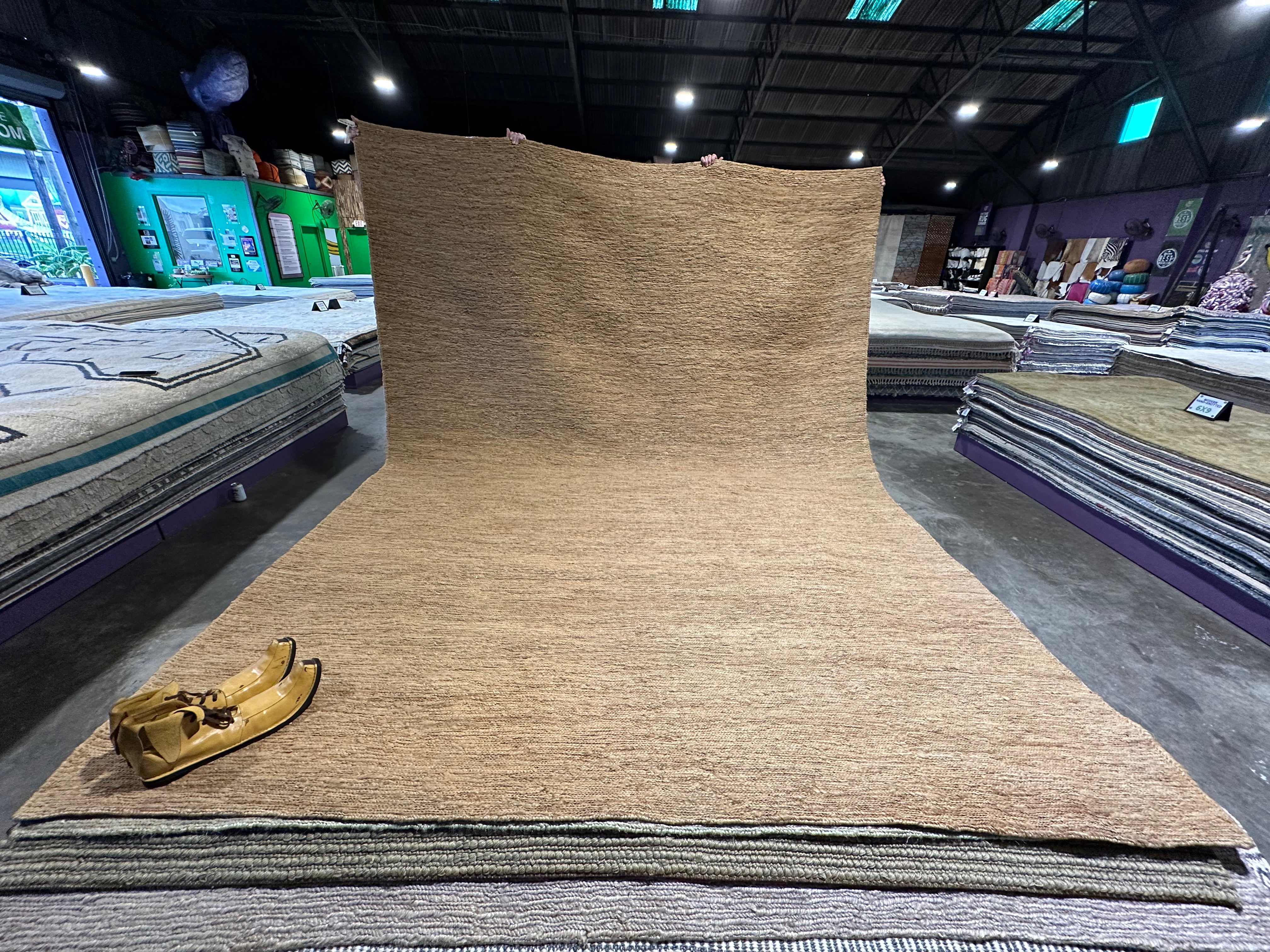 Gaff 10x12.9 Natural Jute Soumak