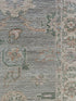 Miranda Roldán 2.10x14.9 Light Blue Whitewashed Afghani Oushak Runner