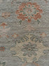 Miranda Roldán 2.10x14.9 Light Blue Whitewashed Afghani Oushak Runner