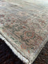 Miranda Roldán 2.10x14.9 Light Blue Whitewashed Afghani Oushak Runner