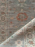 Miranda Roldán 2.10x14.9 Light Blue Whitewashed Afghani Oushak Runner