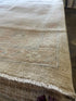 Simone DeWitt 8.10x11.11 Cream and Pink Whitewashed Afghani Oushak