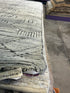 Laslo 9.3x12 Hand-Knotted Modern Black & White Rug CLEARANCE