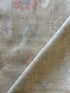 Simone DeWitt 8.10x11.11 Cream and Pink Whitewashed Afghani Oushak