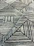 Laslo 9.3x12 Hand-Knotted Modern Black & White Rug CLEARANCE