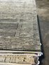 Dobson 8.3x10 Hand-Knotted Silver & Grey High Low