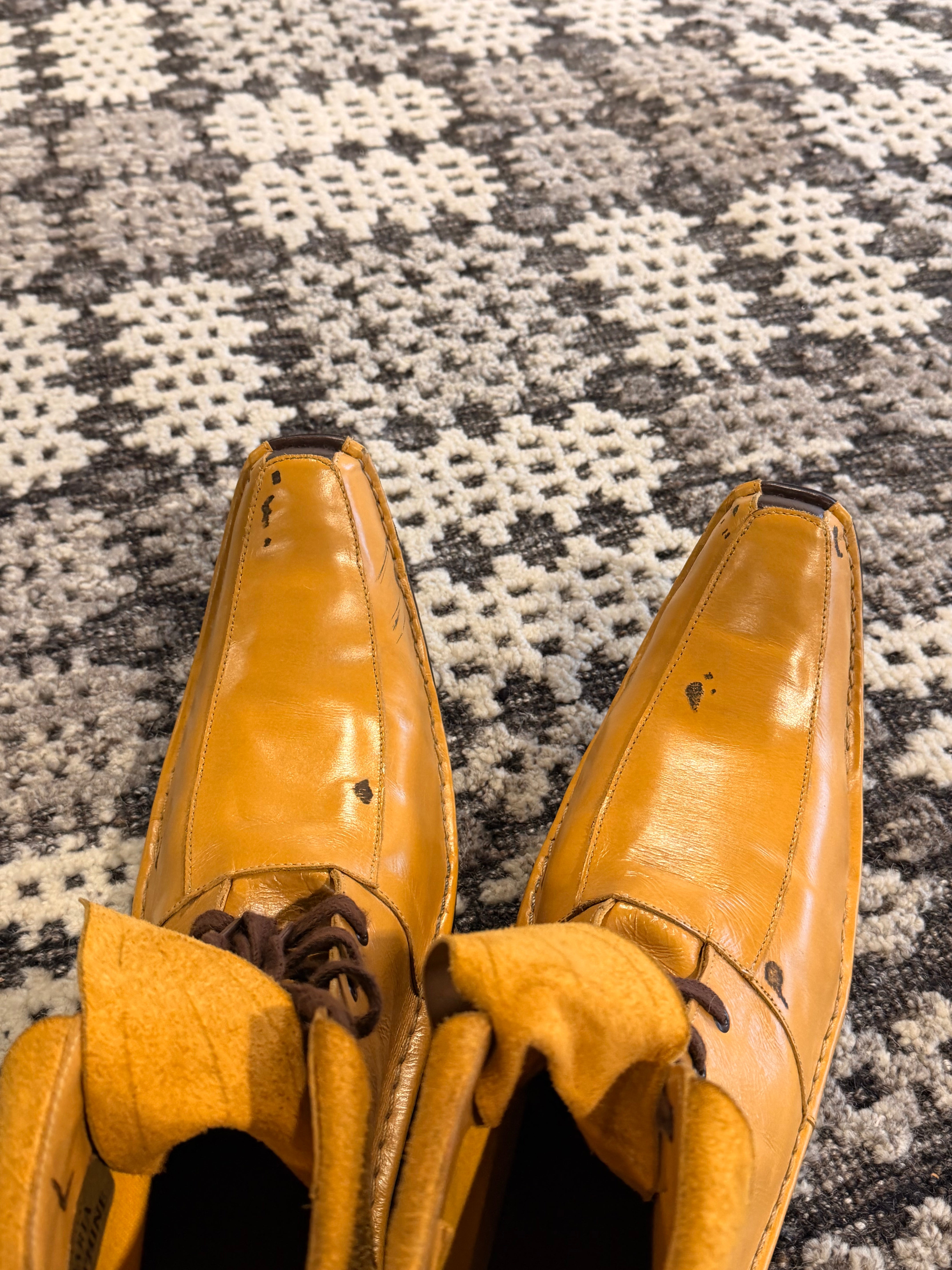 Burton 10.3x14 Hand-Knotted Dark Grey & Ivory Modern