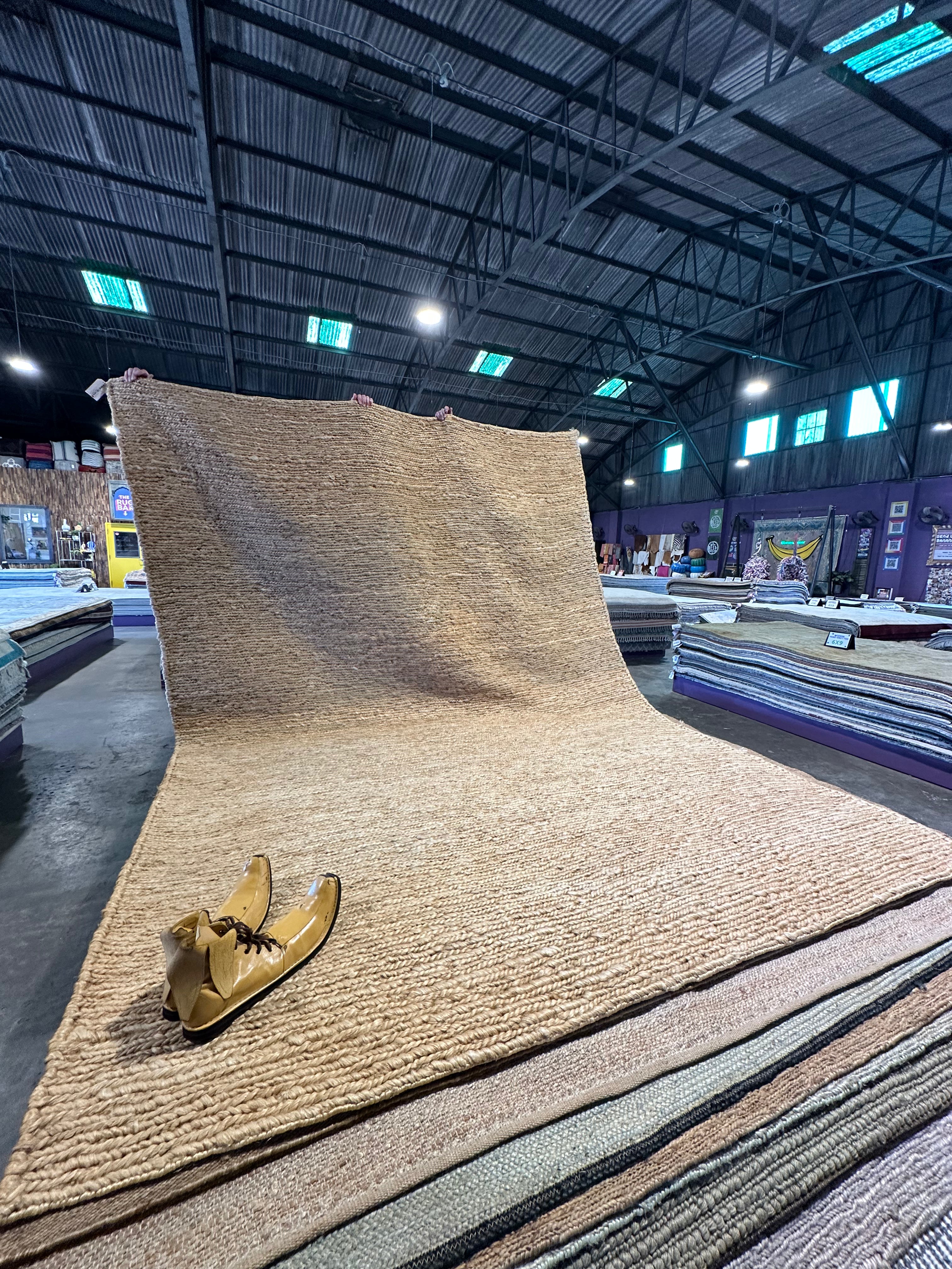 Oracle 9x12 Handwoven Jute Soumak