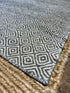 Doug Laming 9x11.3 Multi-Colored Handwoven Jute & Wool Rug
