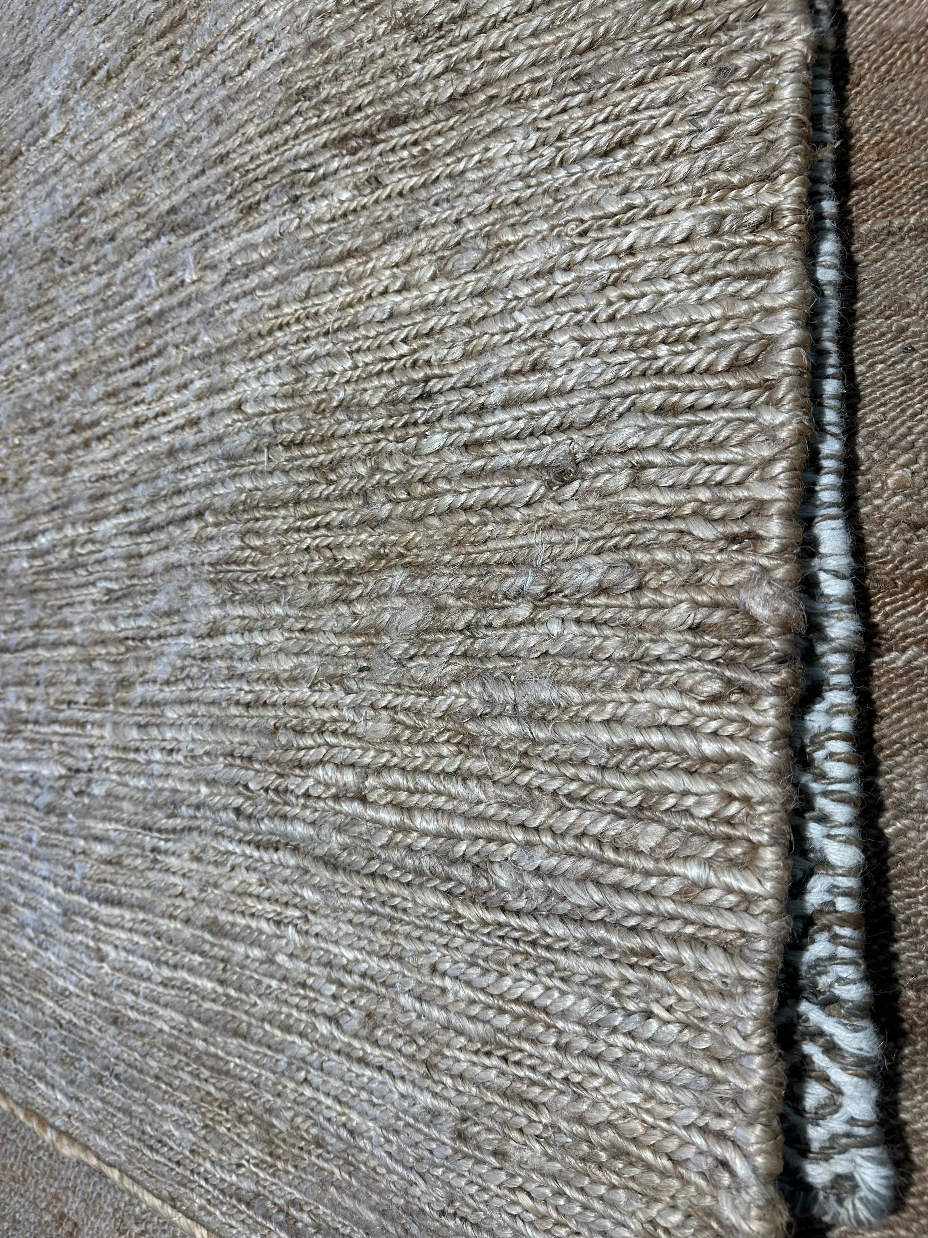 Mike Wagner Handwoven Natural Jute Soumak Rug (multiple sizes)
