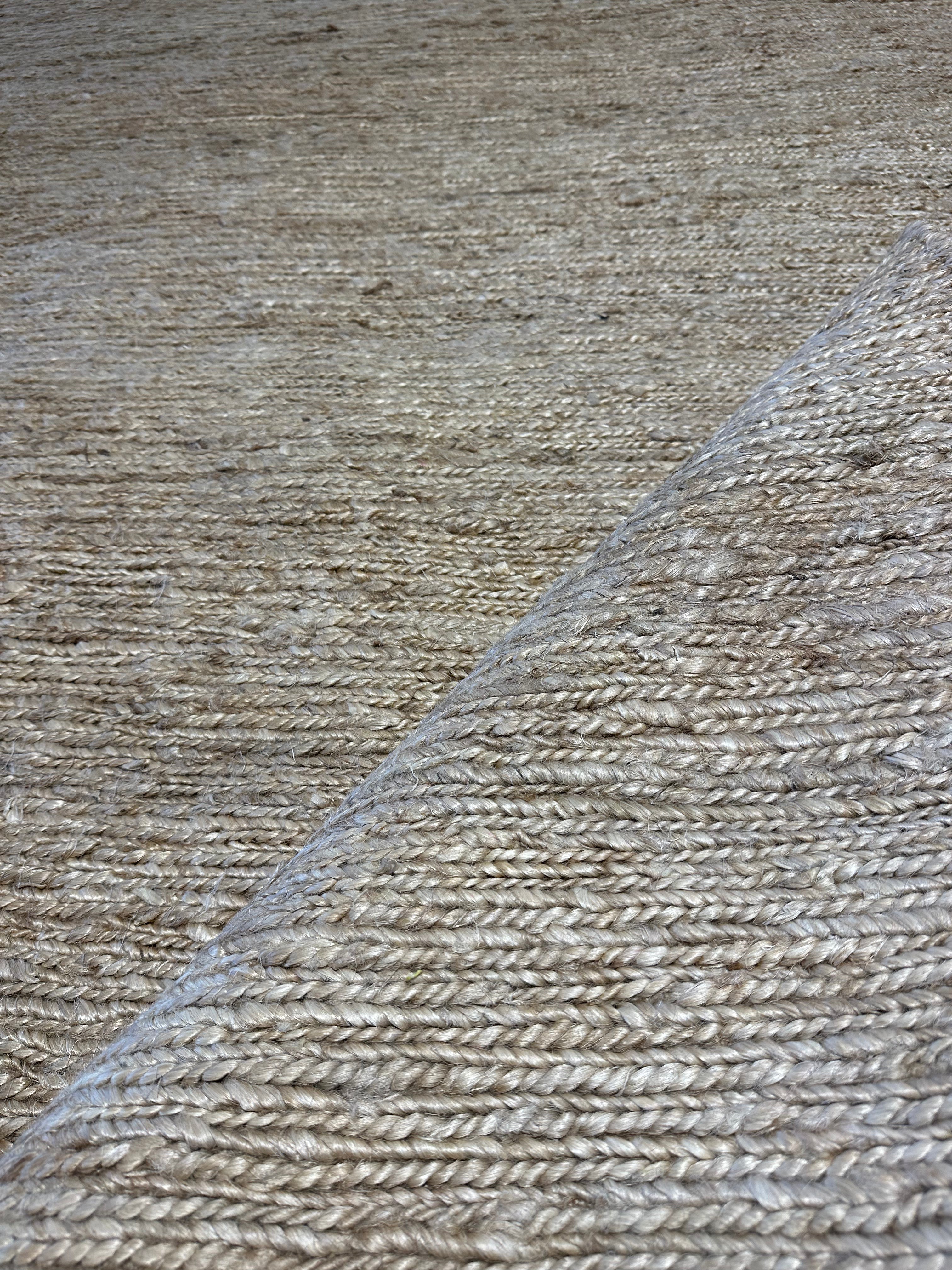 Mike Wagner Handwoven Natural Jute Soumak Rug (multiple sizes)