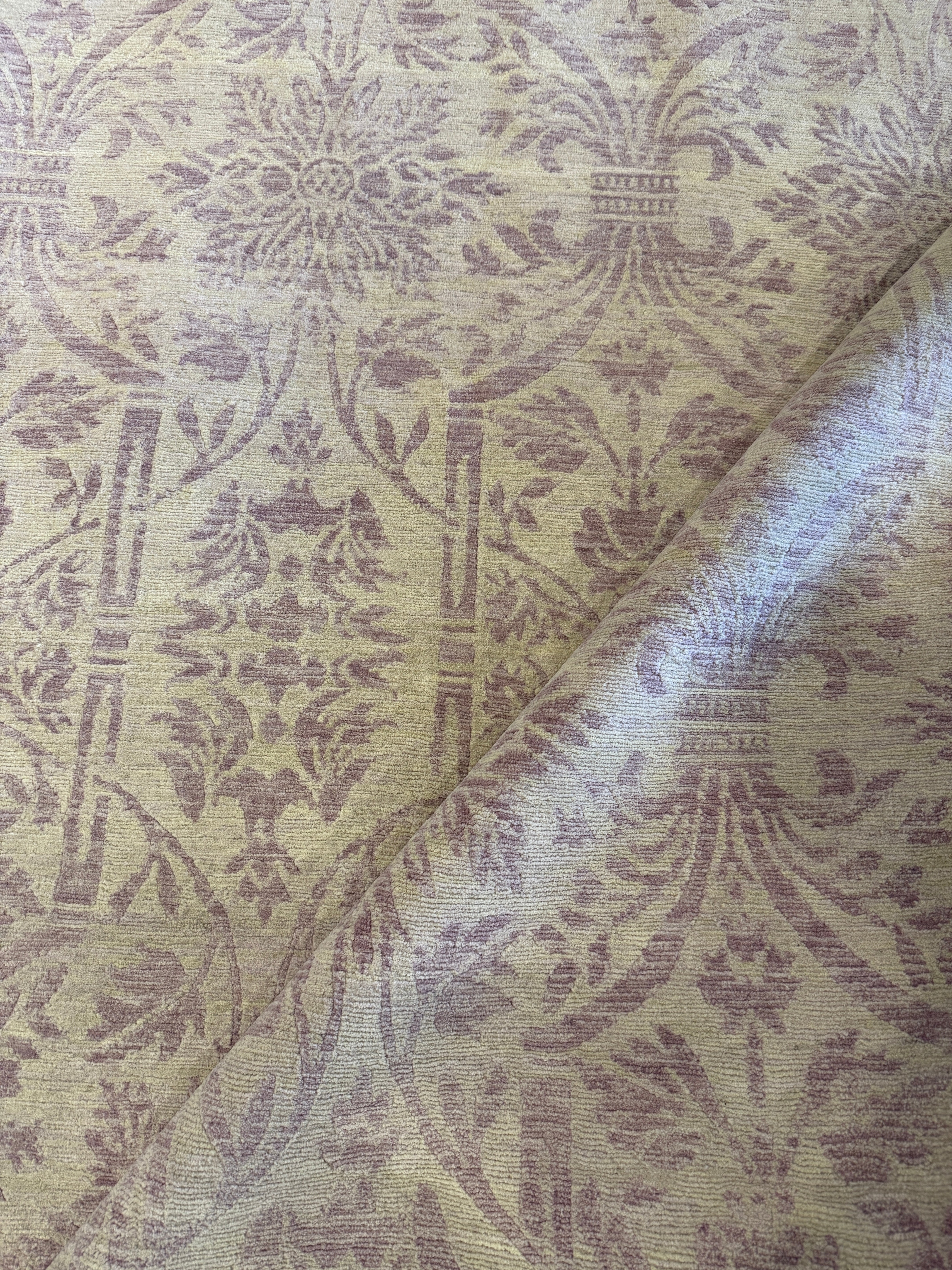 Michael Dill 9x12 Lavender Churchill Soft Lavender Tibetan Rug