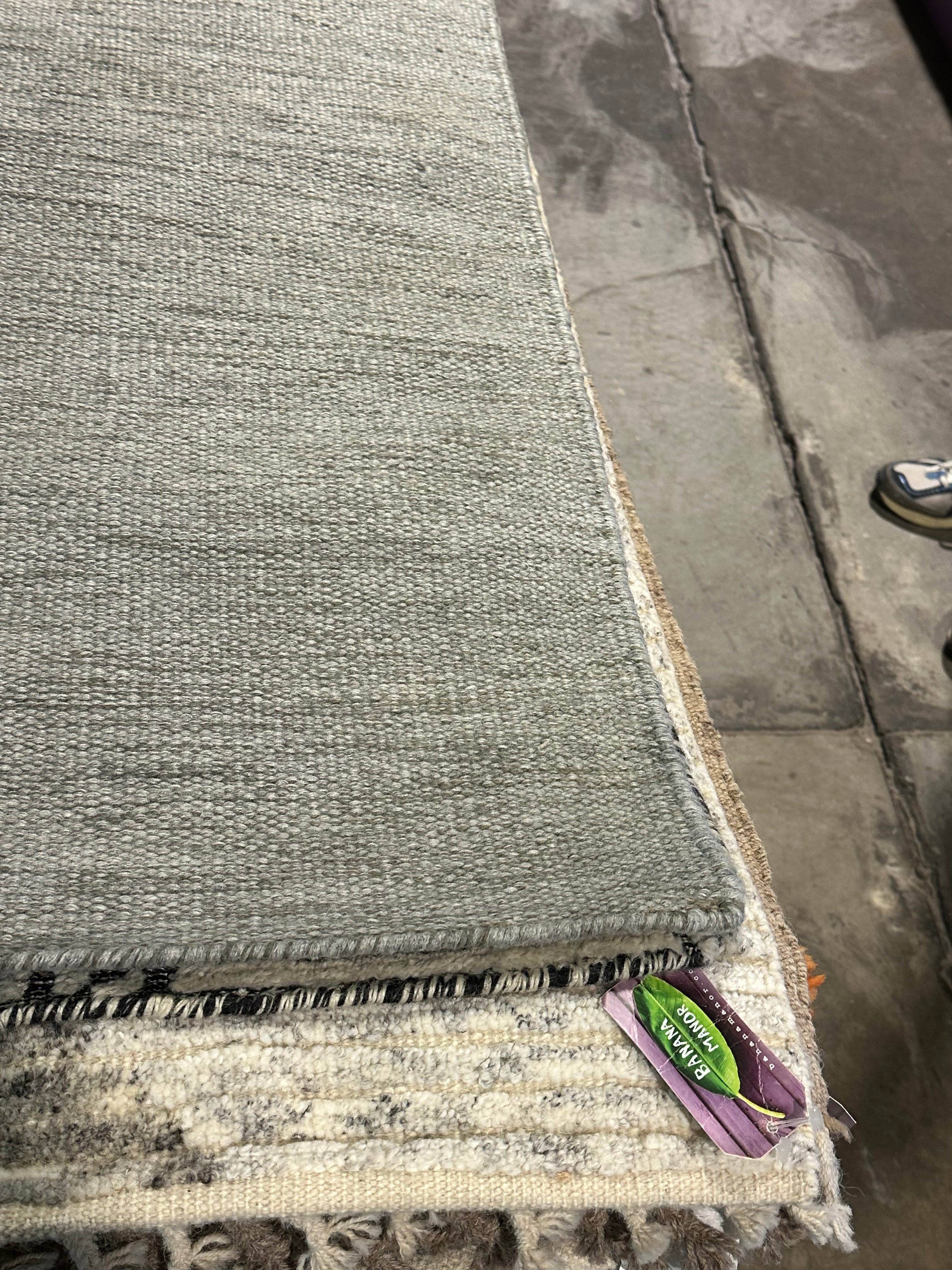 Sue Ann 9x12 PET Durrie Rug