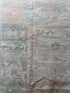 Alexe Godin 9x11.9 Multi Color Whitewashed Afghani Oushak