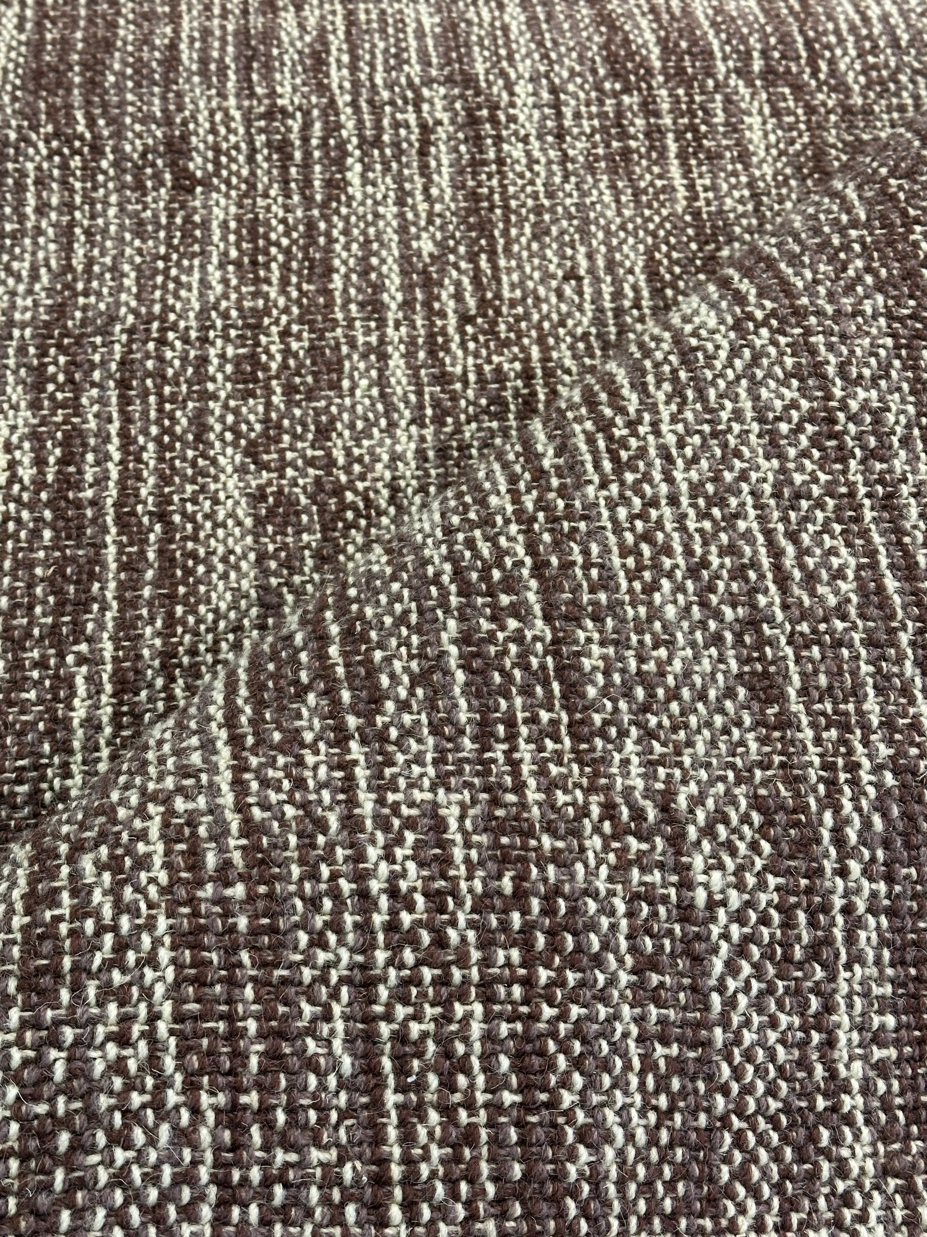 Bruce Dern 8x10 Handwoven Durrie Textured Brown