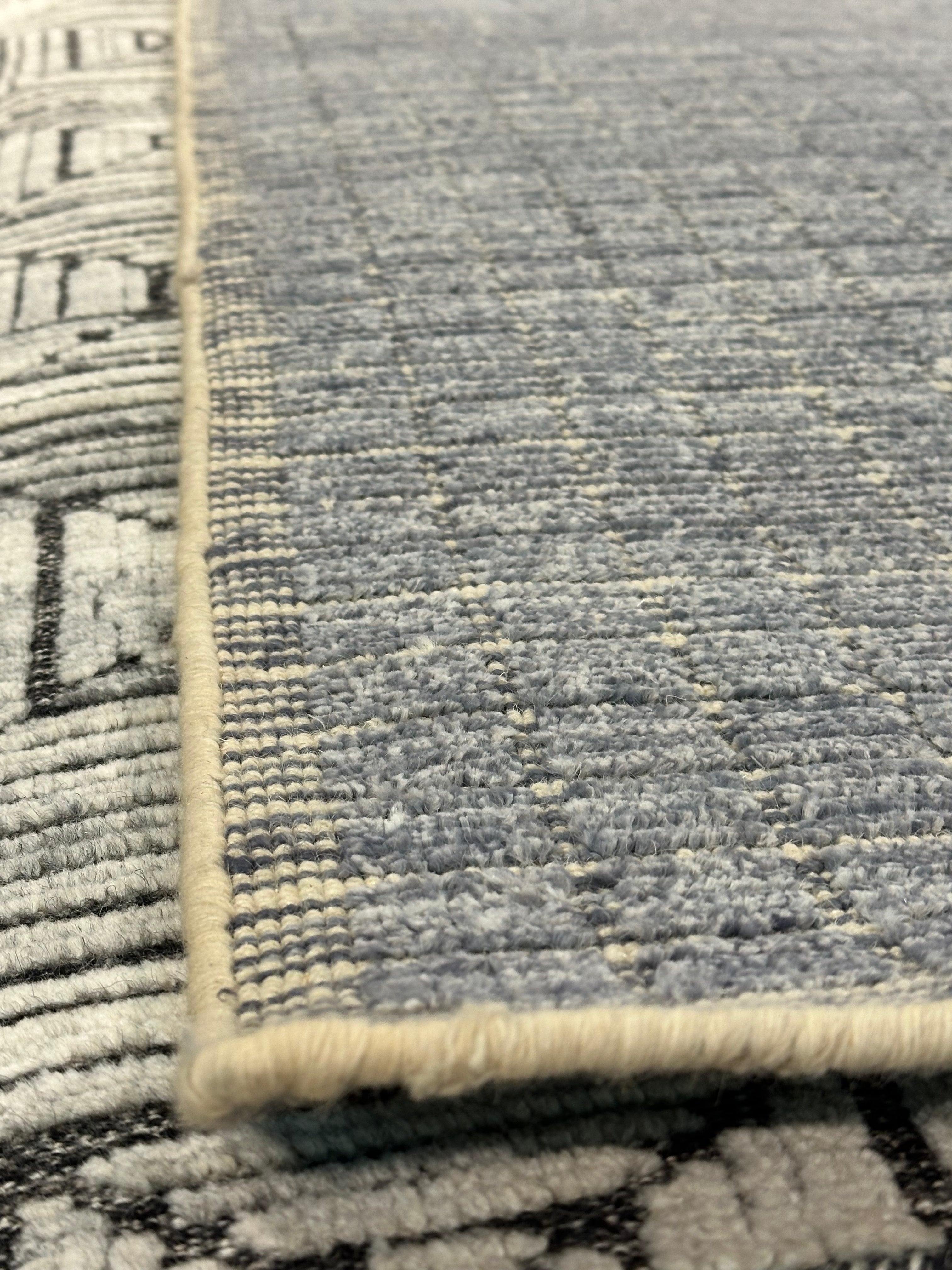 Lomas Handwoven Light Blue Rug (Multiple Sizes)