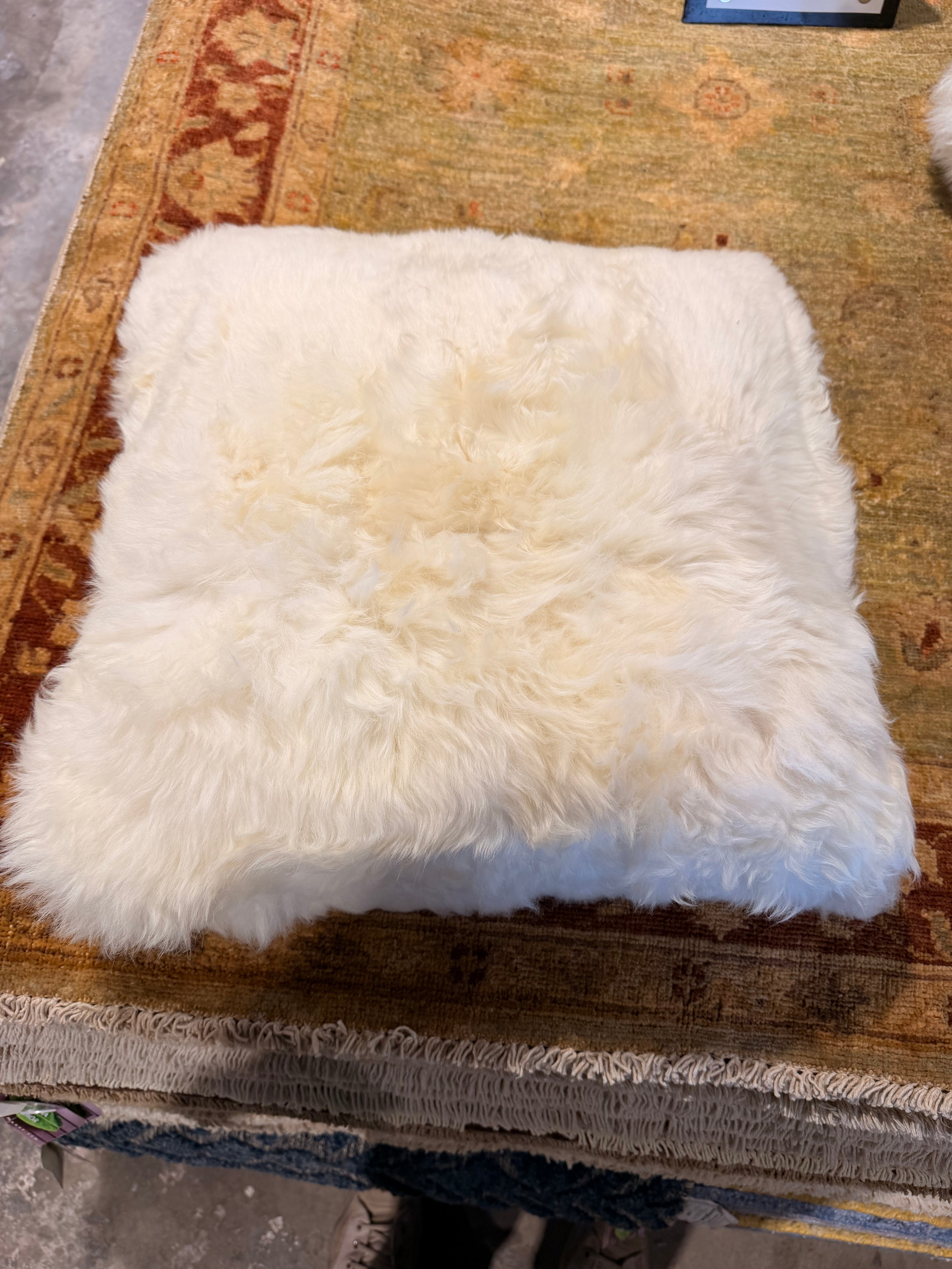 Sheepskin White Pillows