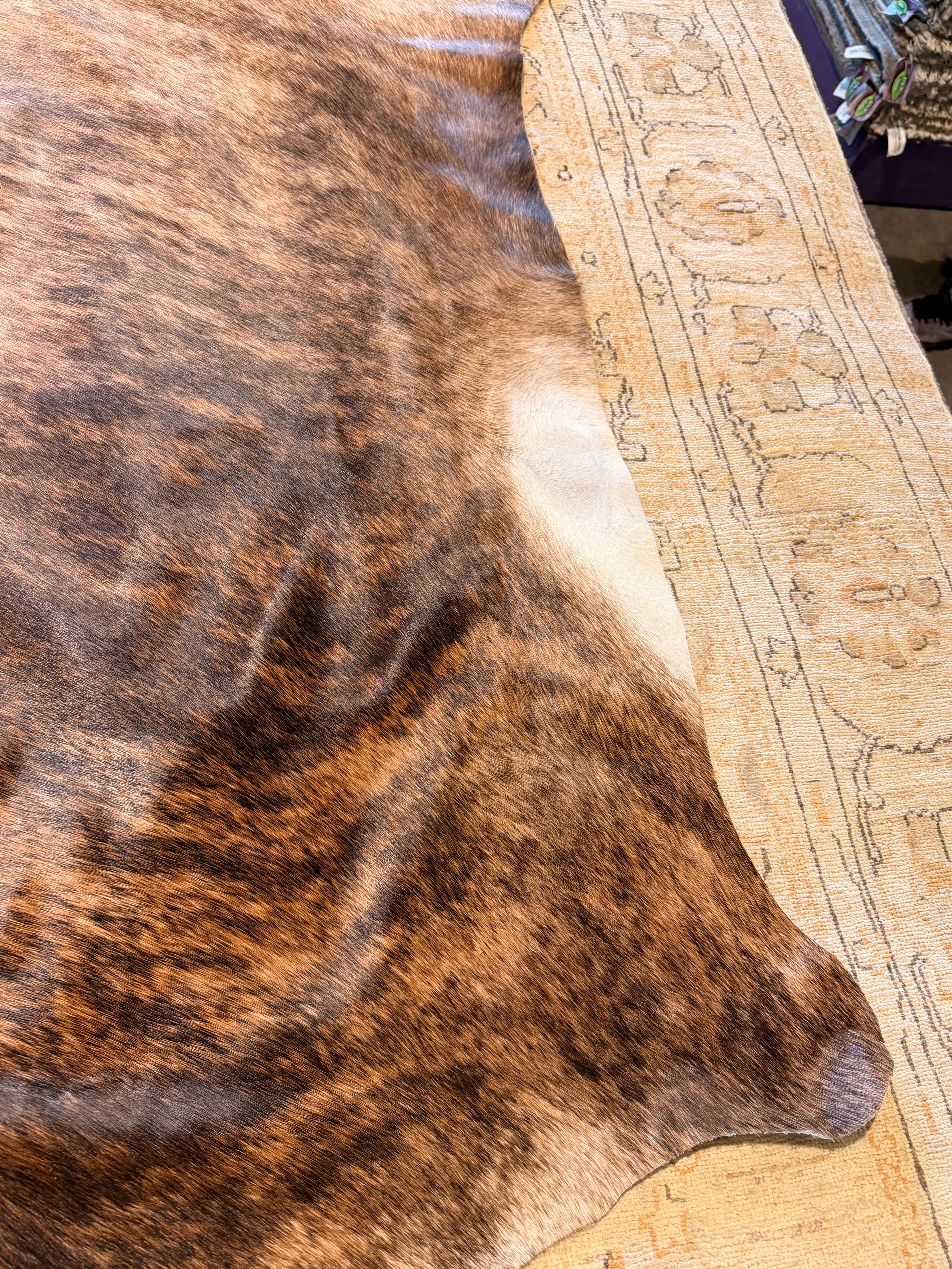 Exotic 6.1x6.10 Medium Cowhide Rug