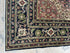Amanda Bolger 6.5x9.1 Navy and Red Hand-Knotted Persian Rug