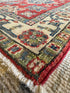 Brooke Jaye Taylor 2x2.11 Red Hand-Knotted Kazak Rug